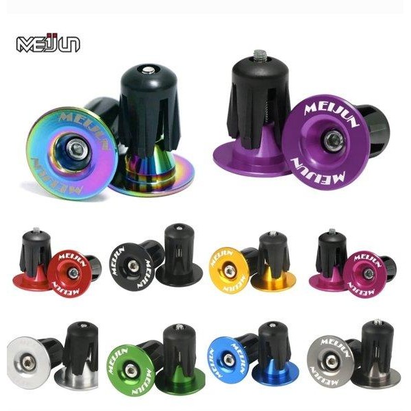 Meijun Tutup Stang Sepeda - Bar end Cup Sepeda - Tutup Handlebar