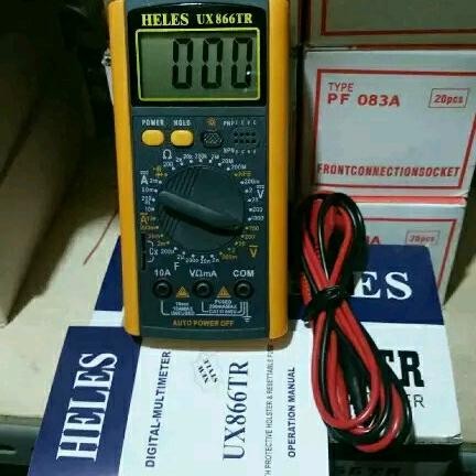 DIGITAL MULTIMETER HELES UX866TR