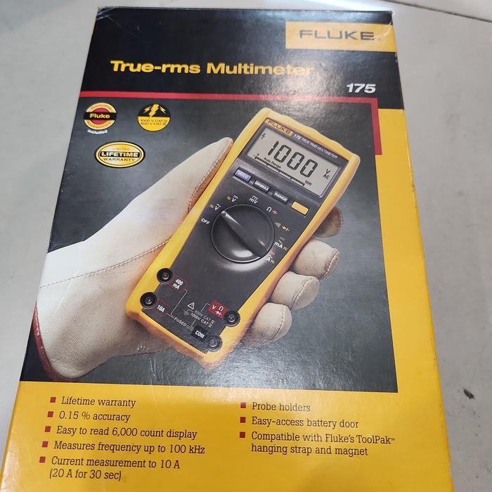MULTITESTER DIGITAL / DIGITAK MULTIMETER FLUKE 175 TRUE RMS TERMURAH