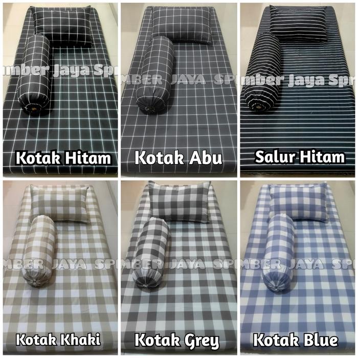 Sprei Resleting Sarung Kasur Urung Kasur 90x200 100x200 120x200