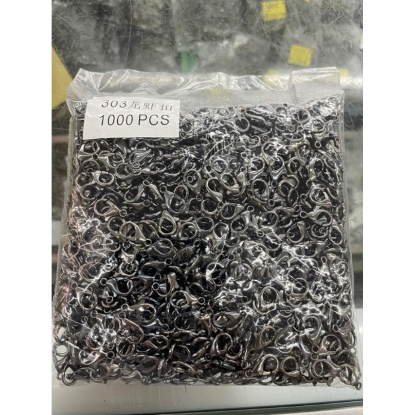 

1000 PCS KAITAN KOKOT UDANG AKSESORIES ACCESORIES MASKER 14MM 1,4CM