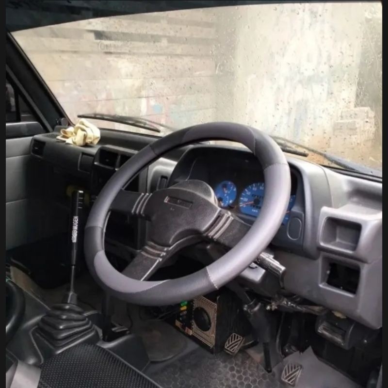 Sarung Stir Variasi Warna Bahan Kulit Mobil Ts120ss Futura Avanza Calya Ukuran M