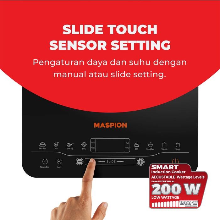 Maspion Kompor Induksi 1 Tungku Mic-02 Gratisongkir