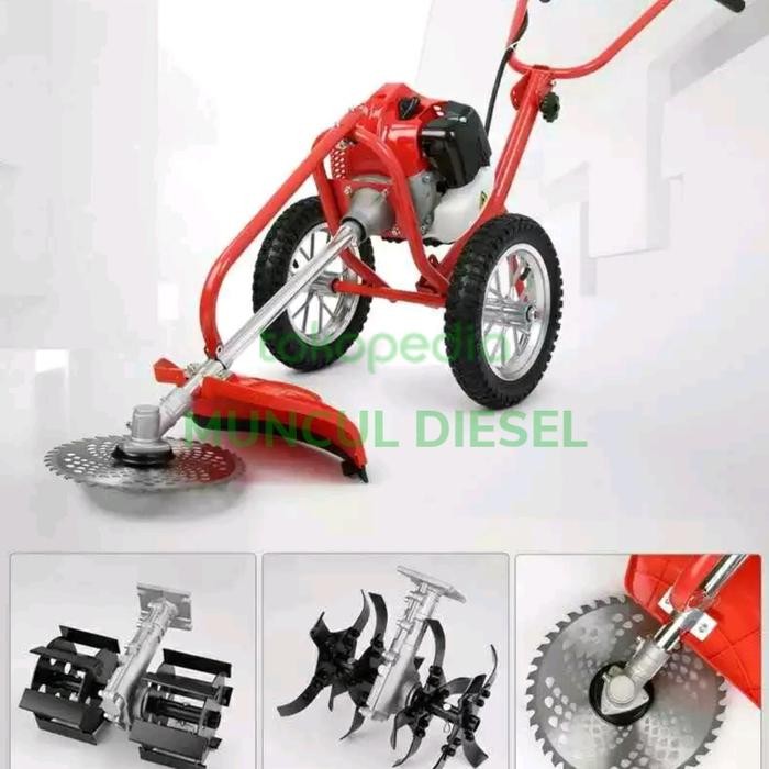 Mesin Potong Rumput Dorong 4tak/ Lawn Mower Termurah