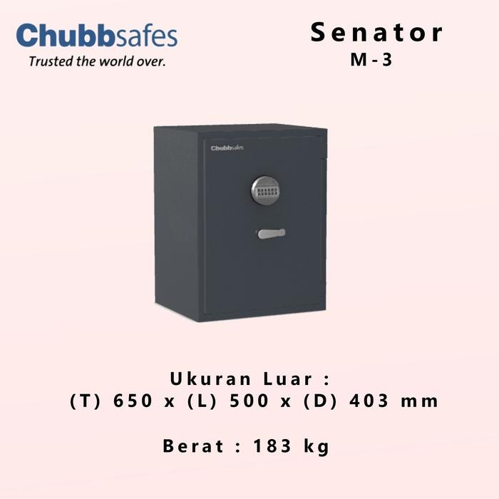 Brankas Chubb Safes Senator Digital M3