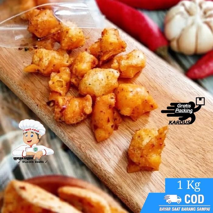 

[1Kg] Siomay Kering Mini Balado / Somay Kering Mini Original - Hamba Snack Makanan Cemilan Pedas