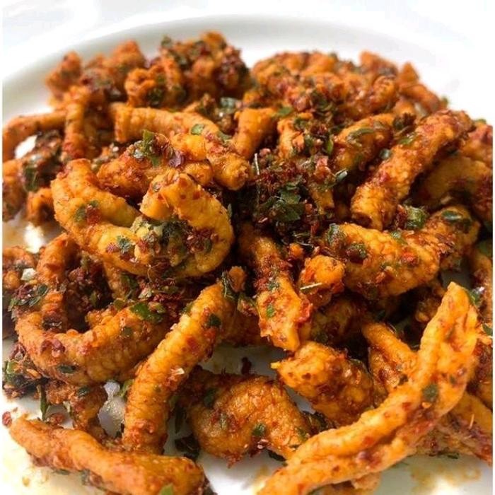 

Keripik Usus Pedas Daun Jeruk 1kg - Camilan Renyah dan Gurih - Snacks, Kering, Asin, Cemilan