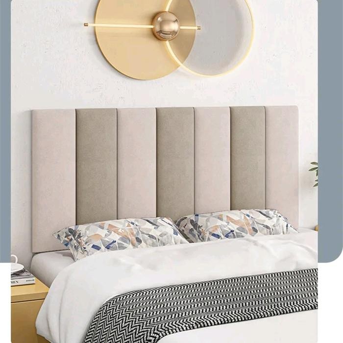 (Allthebest) Wall panel foam 3D 20x60. Headboard Bed wallpanel dinding . Wall panel busa dandaran