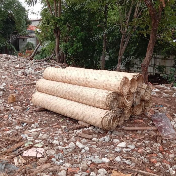 (Allthebest) bilik gedek bambu anyaman kecil