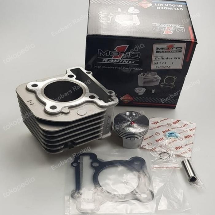 Blok Moto 1 Bore up Mio J - Xride - Soul GT - 58MM