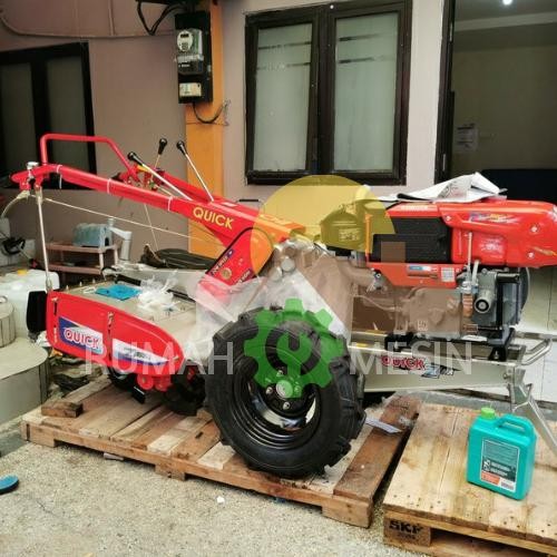 Traktor Quick Zena Rotary lengkap diesel kubota