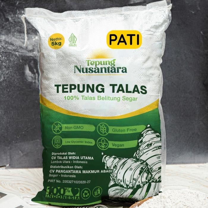 

TEPUNG PATI/SAGU MODIFIKASI TALAS BELITUNG (MODIFIED STARCH)PENGENYAL