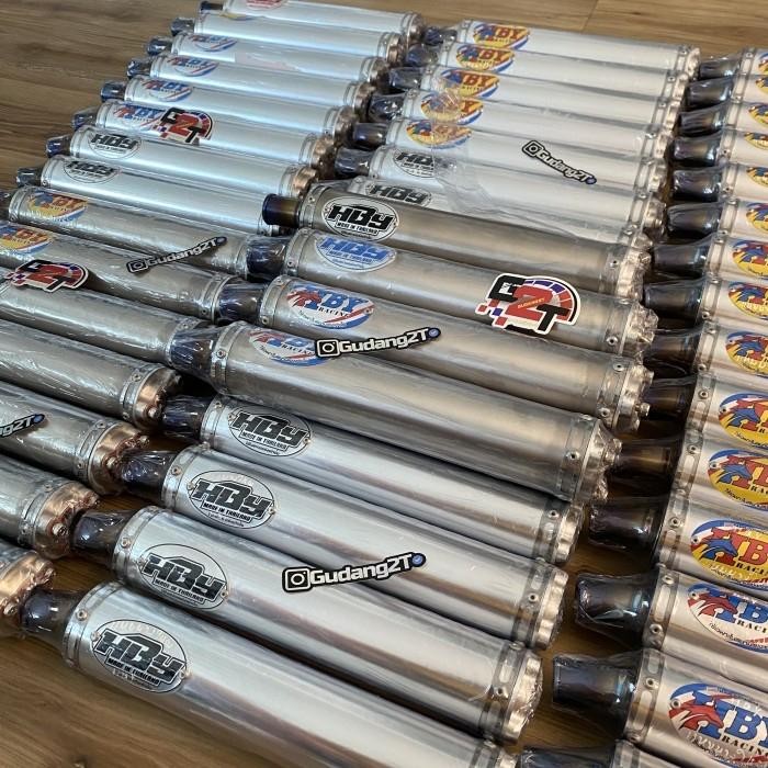 KNALPOT SILENCER SLENSER HBY ORIGINAL