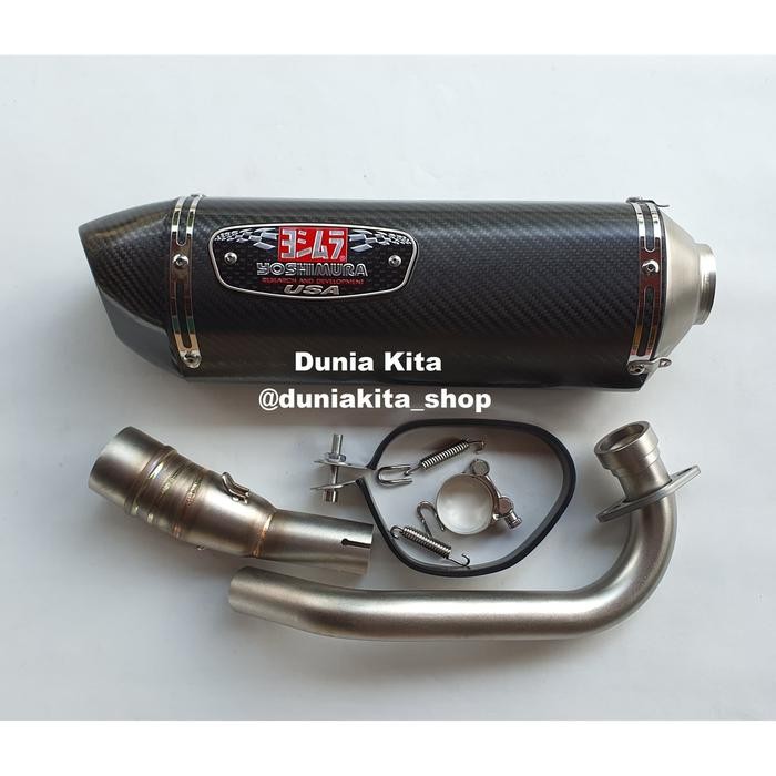 KNALPOT YOSHIMURA R77 YAMAHA XMAX FULL SYSTEM GRATIS ONGKIR
