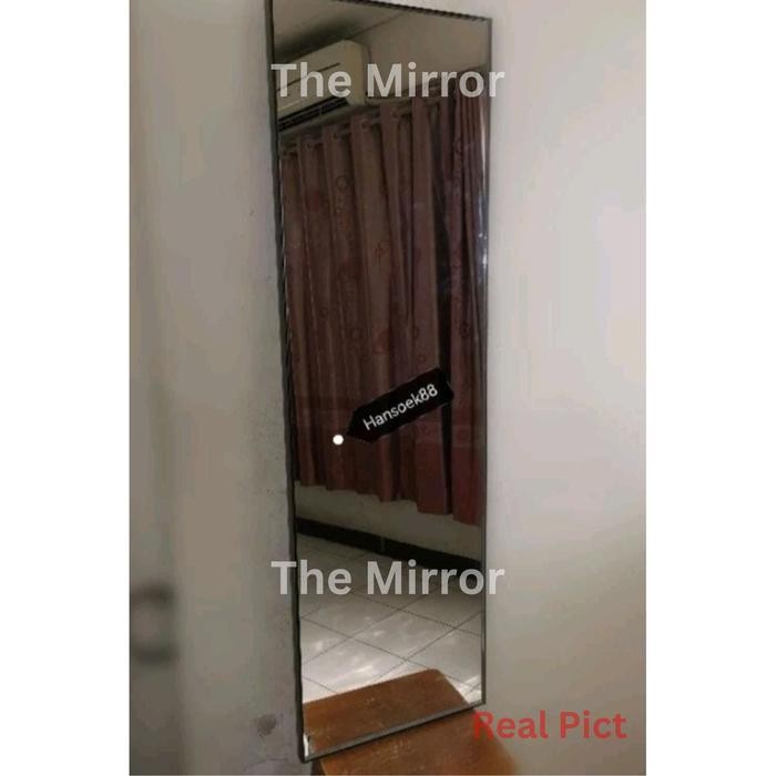 Kaca Cermin Frameless Gantung Besar Berkualitas Kaca Cermin Dinding Gratisongkir