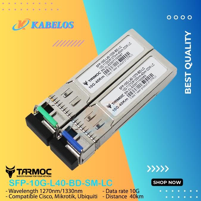 Hemat Tarmoc Sfp-10G-L40-Bd-Lc Sfp+ 10G Bidi Sm 40Km Lc Sfp+ 10G 40Km Lc