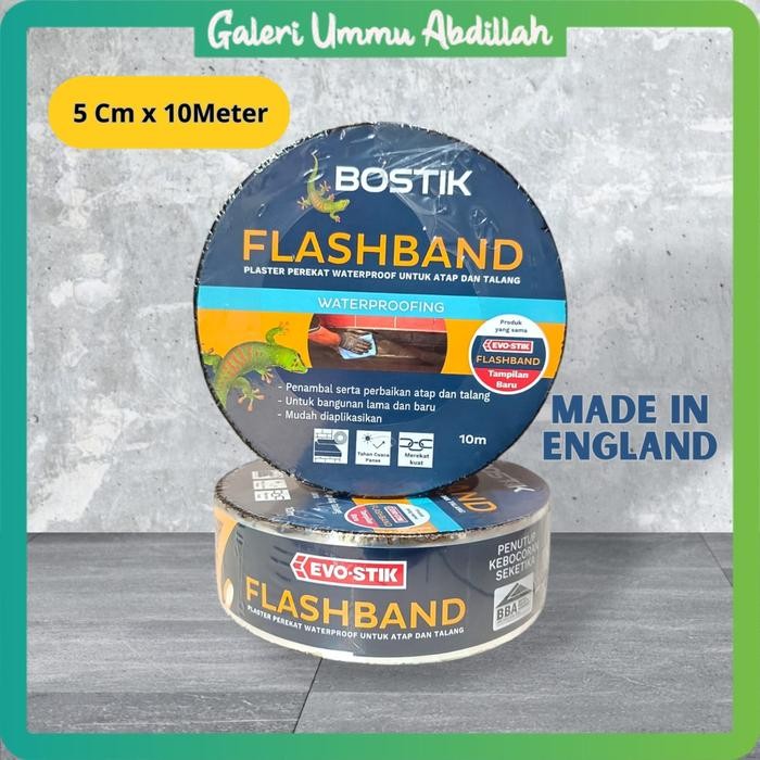 

Flashband 5 CM / Lakban Anti Bocor / Lem Atap Talang / Penambal Bocor