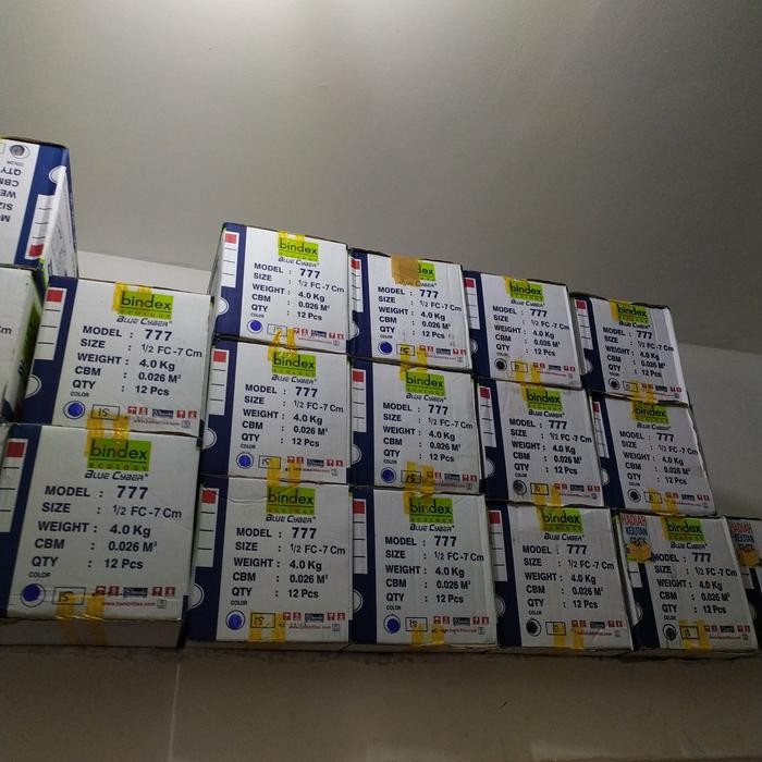 

Order Bindex Semua Ukuran ( 717, 777, 727)