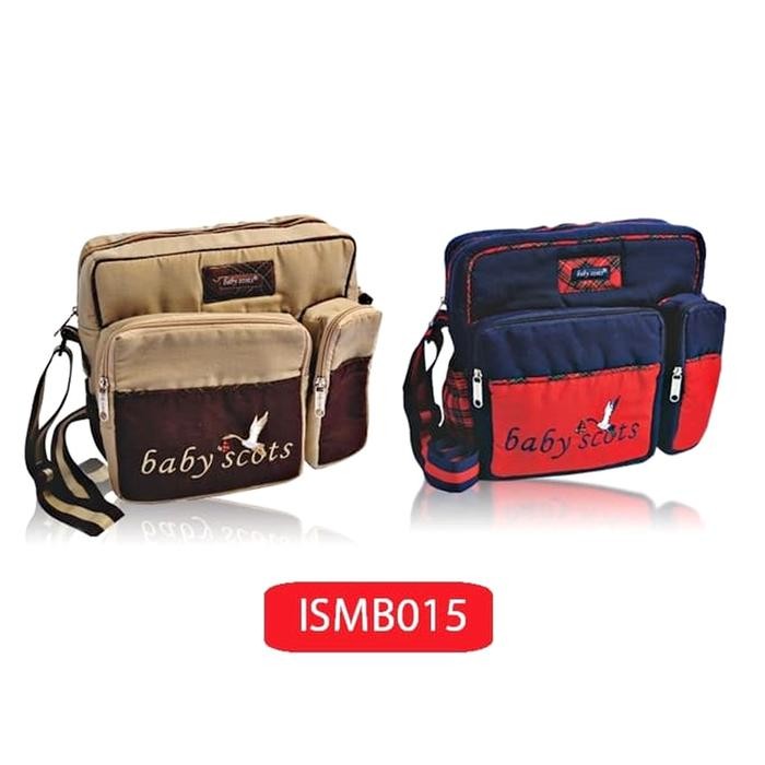 Scots Embroidery Medium Bag / Tas Bayi Medium / Tas Travelling Baby