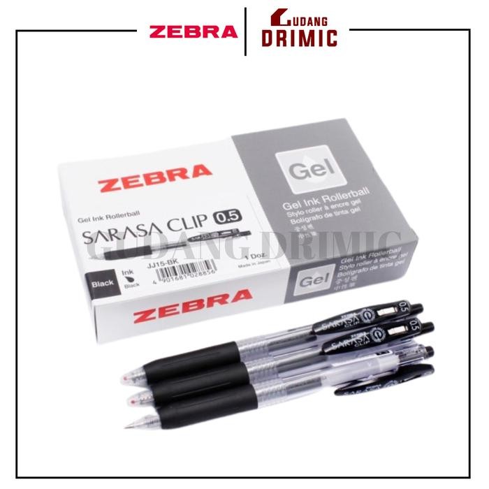 

Bentley - Pulpen Zebra Sarasa Clip Gel 0.5 / 0.7 / 1.0 Mm - 1 Lusin Isi 12 Pcs