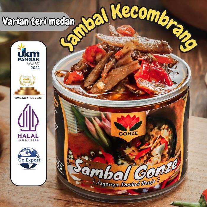 

Sambal Kecombrang Teri SAMBAL GONZE PREMIER TERI 140gr