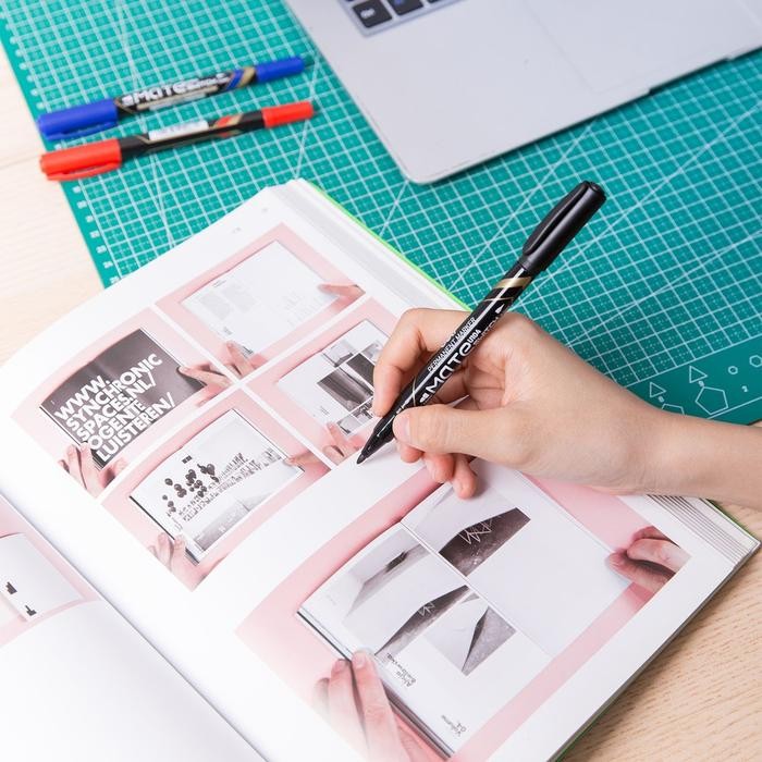 

Victory - Deli Paket Atk Ekonomis 24 Pcs Spidol Permanent Tinta Hitam Eu10420