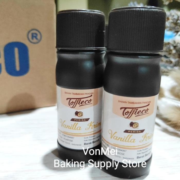 

JTTOP" TOFFIECO PERISA PERASA VANILLA CREAM VANILA KRIM ESSENCE FLAVOUR 25GR