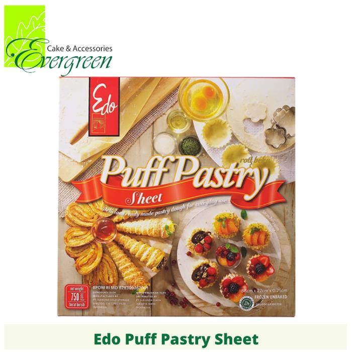 

JTTOP" EDO PUFF PASTRY SHEET 750 G