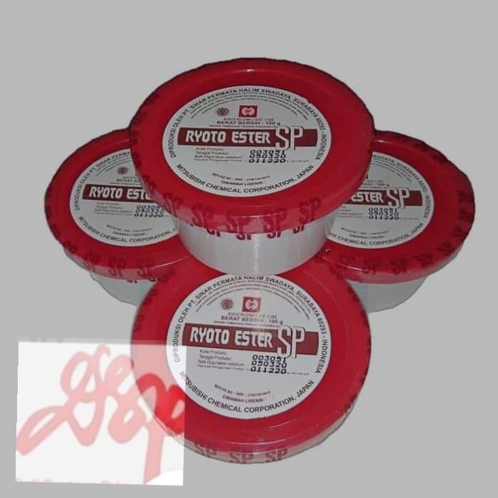 

JTTOP" RYOTO ESTER SP ORIGINAL CUP 100GR / SP RYOTO EMULSIFIER PELEMBUT KUE