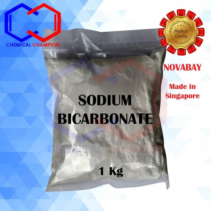 

JTTOP" BAKING SODA / SODA KUE / SODIUM BICARBONATE (1 KG) NOVABAY FOOD GRADE BAHAN BUBUK