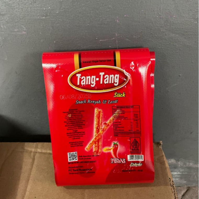 

Mamam_Asoy 1 Pack Snack Cemilan Pedas Tang Tang (Isi 8 Pcs)