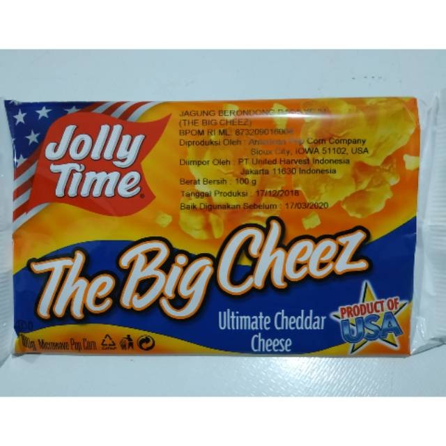 

Mamam_Asoy Popcorn Jollytime. The Big Cheese.