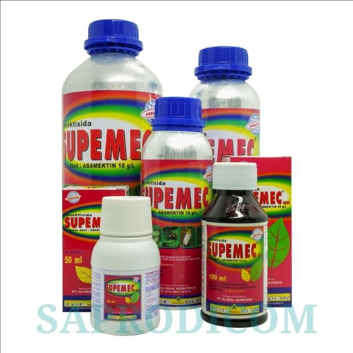 Insektisida SUPEMEC Abamektin 18EC 250ml, Obat Pembasmi Hama Tanaman