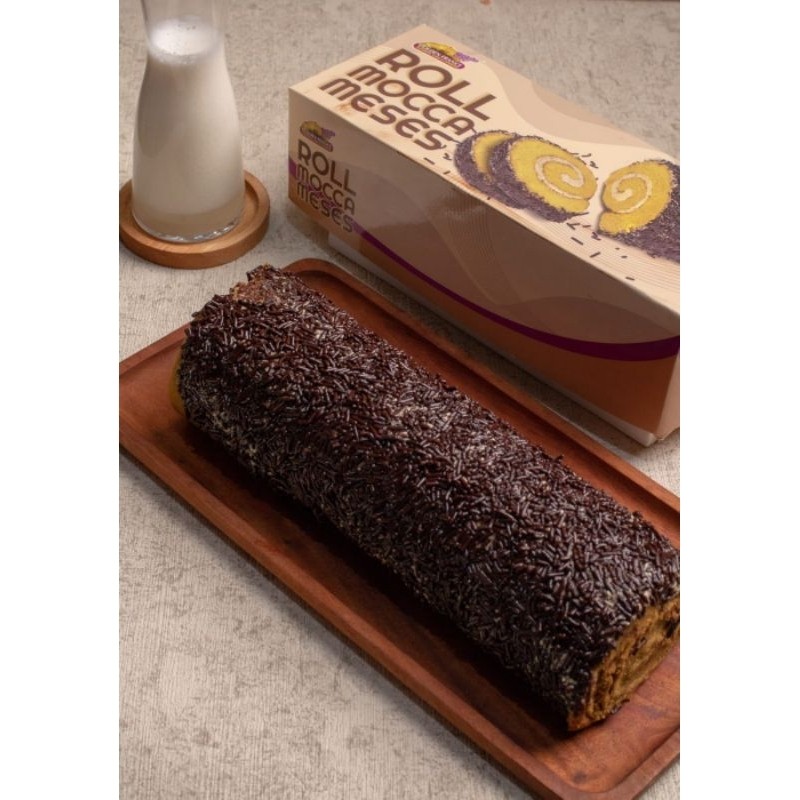 

Mamam_Asoy Bolu Roll Mocca Meses Cake Golden France (553Gram)
