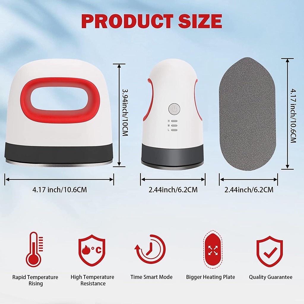 (Homelytouch Mesin Sablon Mini Hobby Heat Press (Sablon Press Lengan, Saku Baju, Topi, Sepatu)