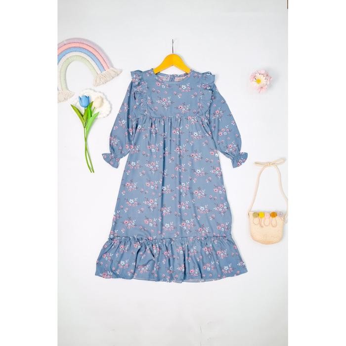 BEST SELLER 2-7TH GAMIS ANAK LEBARAN RAYON GAMIS NAMIYA