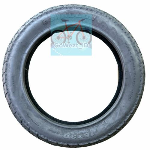 Ban Luar Sepeda Listrik Ukuran 16 x 3.0 Swallow Selis BMX Anak