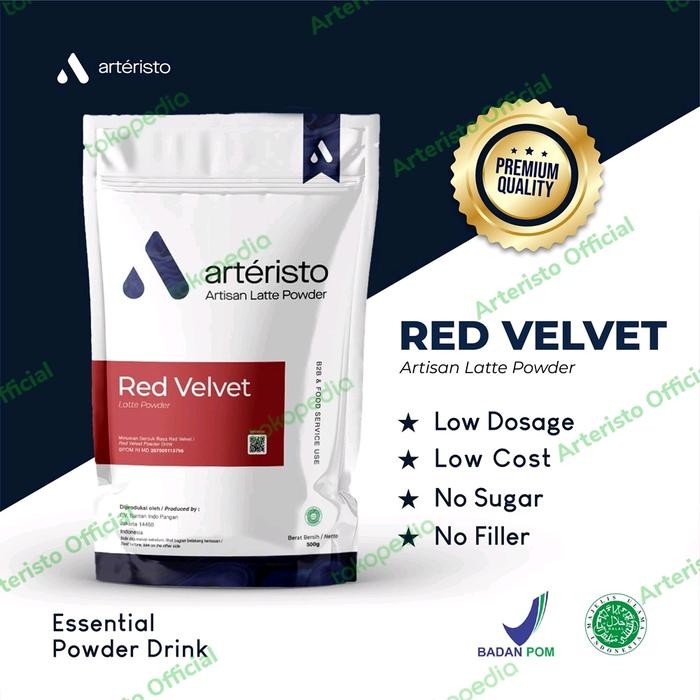 

ARTERISTO RED VELVET PREMIUM POWDER DRINK 500GR - NO SUGAR
