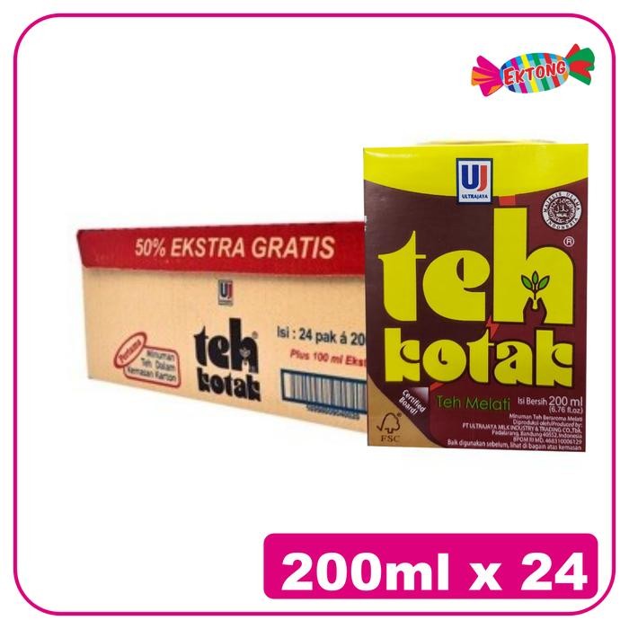 

TEH KOTAK 200 ML ( 1 KARTON ISI 24 PCS )