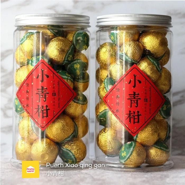 

Xiaoqinggan Puer Tea Jeruk Pu Er 40g - Teh Herbal dengan Buah Kulit Jeruk