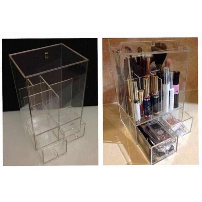 Akrilik Brush ZT / Tempat make up brush Akrilik