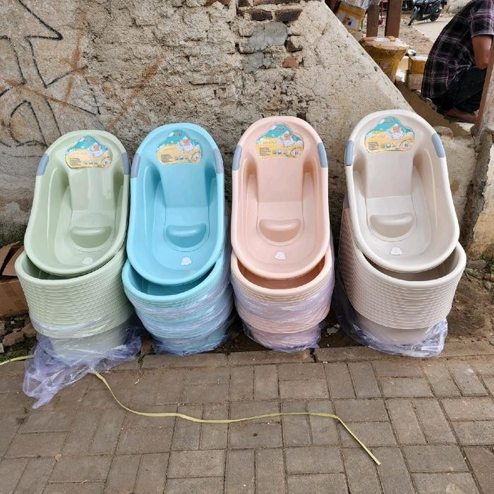 BAK BAYI JUMBO PREMIUM PASTEL / BAK MANDI BAYI WARNA PASTEL BAK BAYI PASTEL /baby bathtub