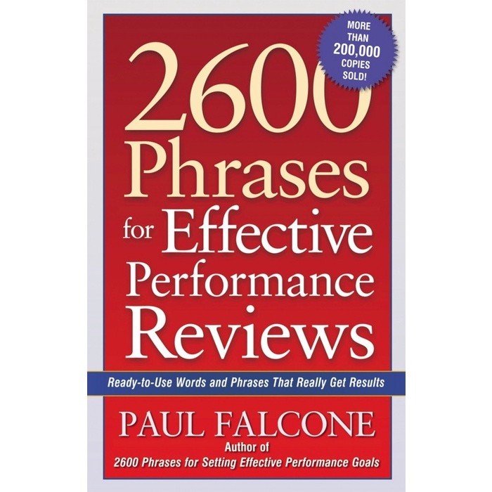

New Release_Eng/Indo_2600 Phrases for Effective Performance Reviews