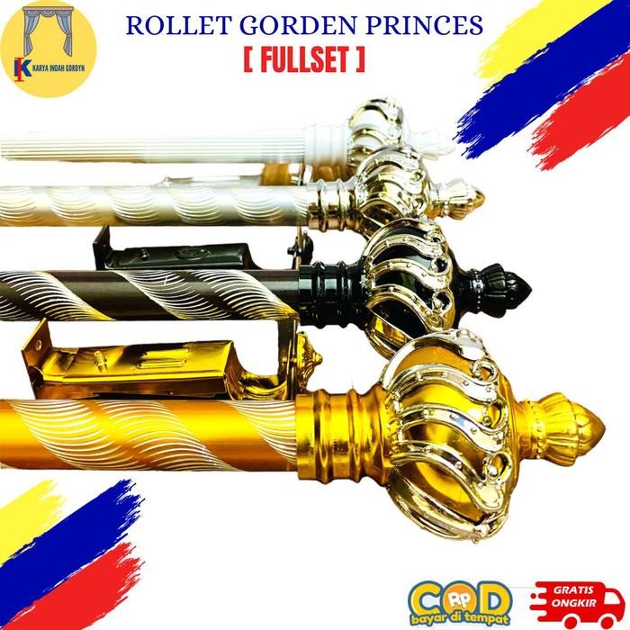 PREMIUM TIANG GORDEN BESI GORDEN BATANG GORDEN REL GORDEN ROLLET GORDEN