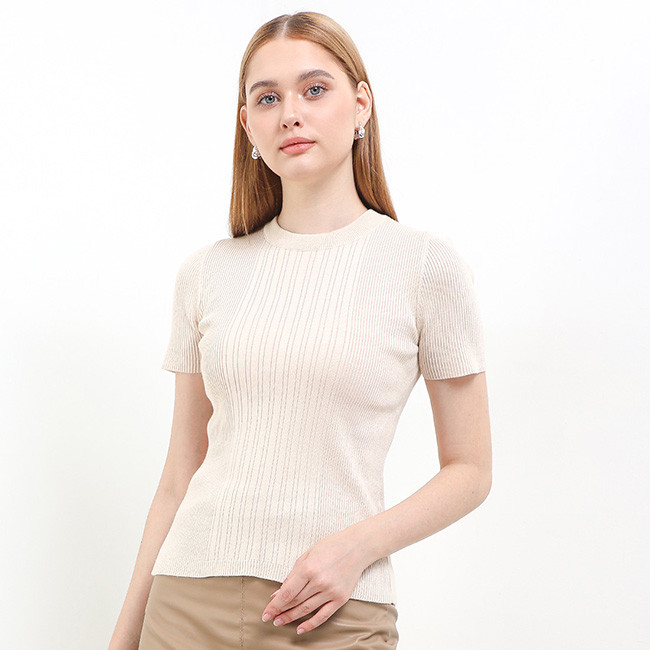 Hush Puppies Kaos Wanita Bruni Beige