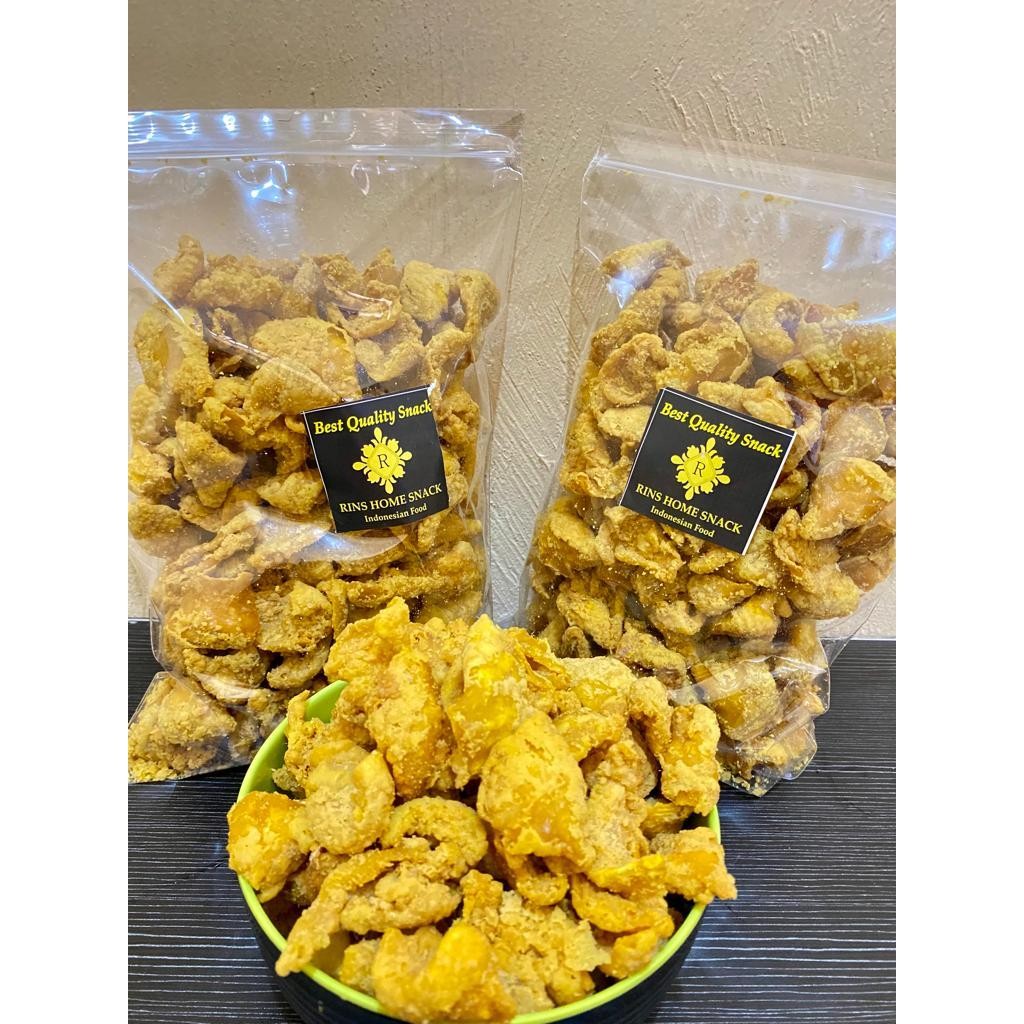 

Desyallshop !!! Kripik Kulit Ayam Crispy Original 250Gr