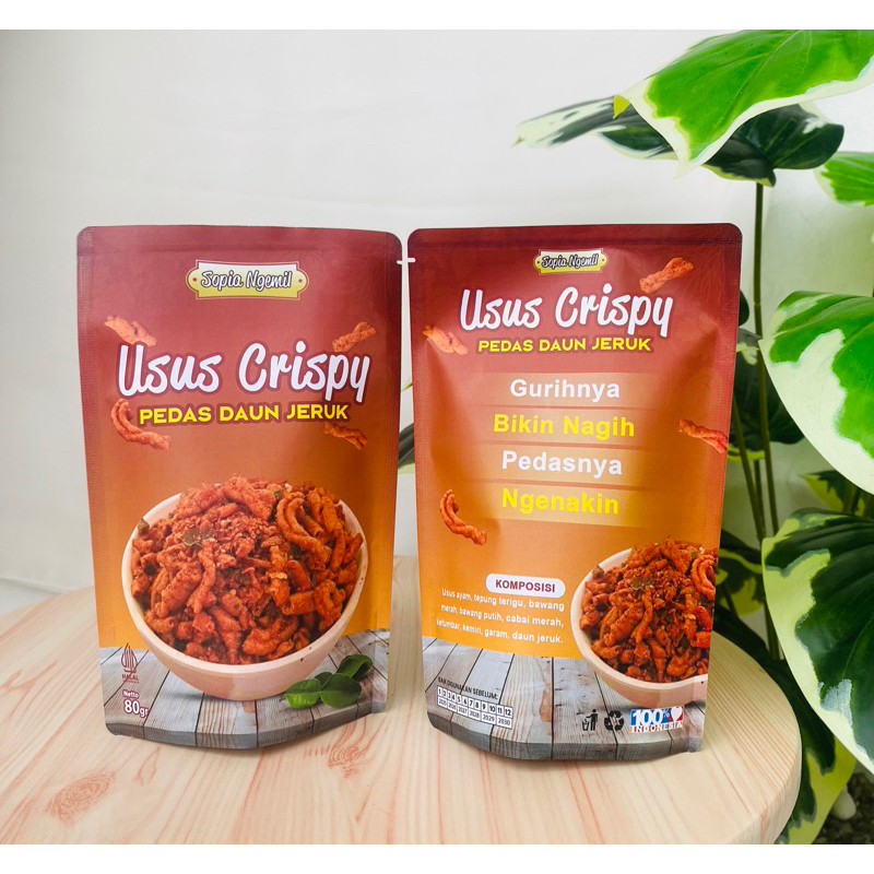 

Desyallshop Usus Crispy Pedas Daun Jeruk 80G