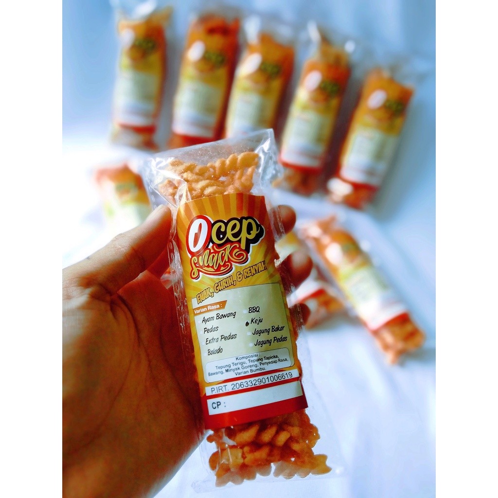 

Desyallshop Makaroni Spiral Isi 10 Bungkus Dengan 9 Varian Rasa / Ocep Snack