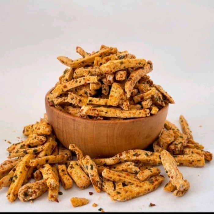 

Andrianbijaksana Basreng Cikruh Pedas Daun Jeruk 250Gr / Basreng Spesial / Bakso Goreng