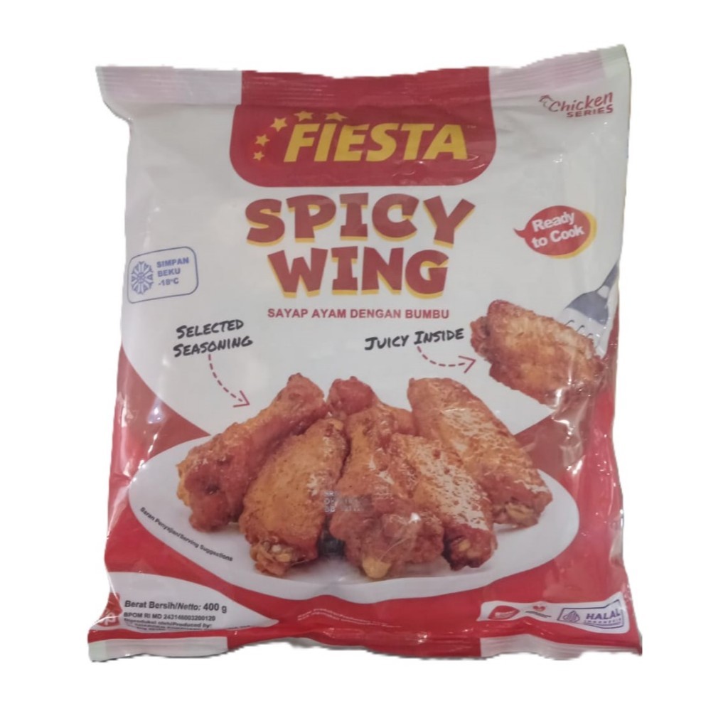 

Andrianbijaksana Fiesta Spicy Wing 400Gr